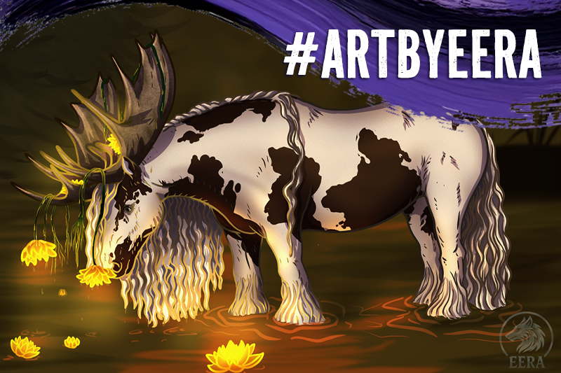 Flerhörningar, alver och färgglatt! #artbyeera kommer med sina alster.