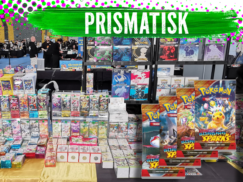 Pokémonkort och kawai merch!